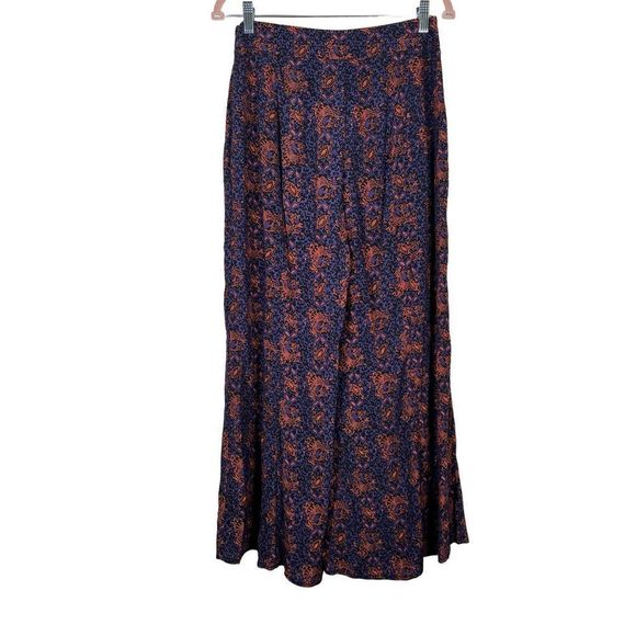 Elevenses Anthropologie Tessie Wide Leg Cropped Pants Culottes Size 6 NWOT - Picture 3 of 7